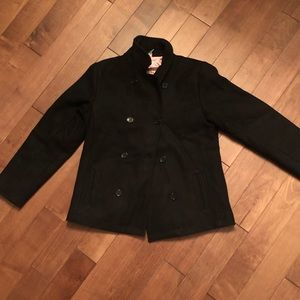Wool pea coat